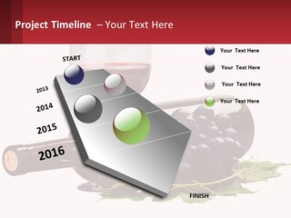 Caucasian Single Beach PowerPoint Template