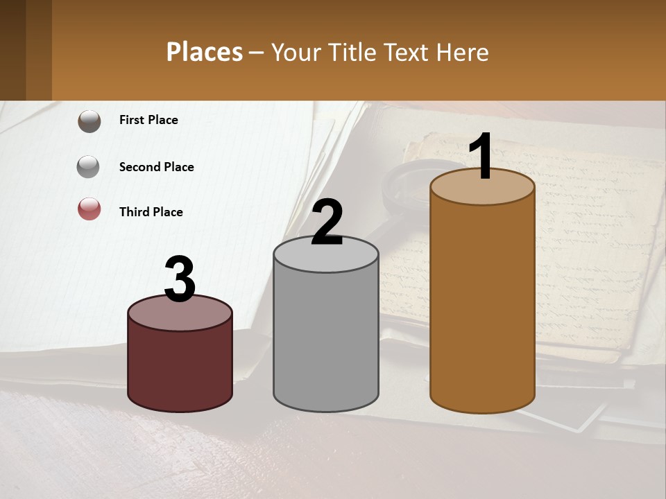 Elderly Old Coast PowerPoint Template