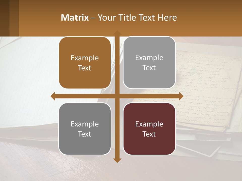 Elderly Old Coast PowerPoint Template