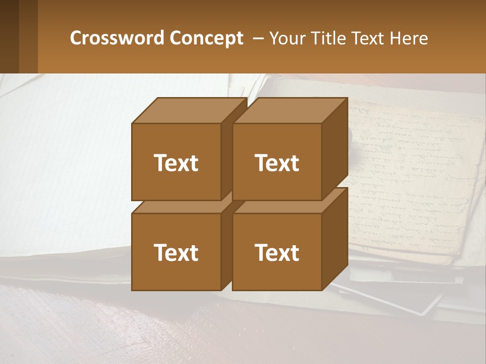 Elderly Old Coast PowerPoint Template