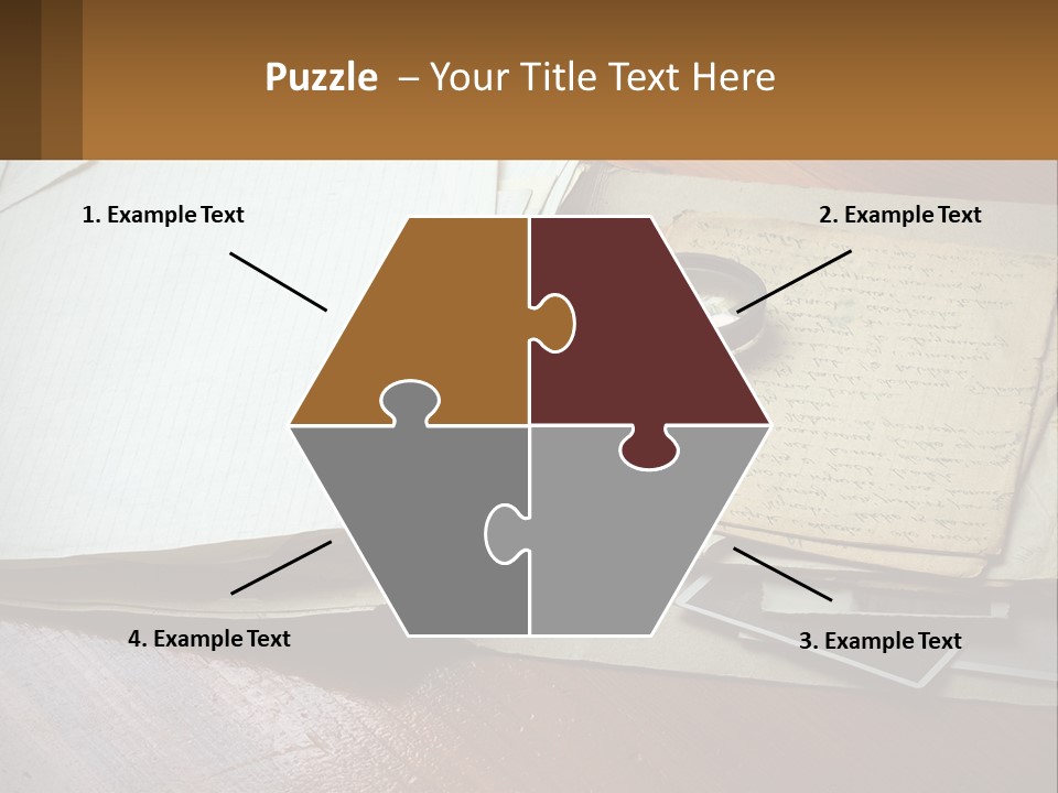 Elderly Old Coast PowerPoint Template