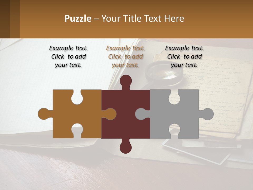 Elderly Old Coast PowerPoint Template