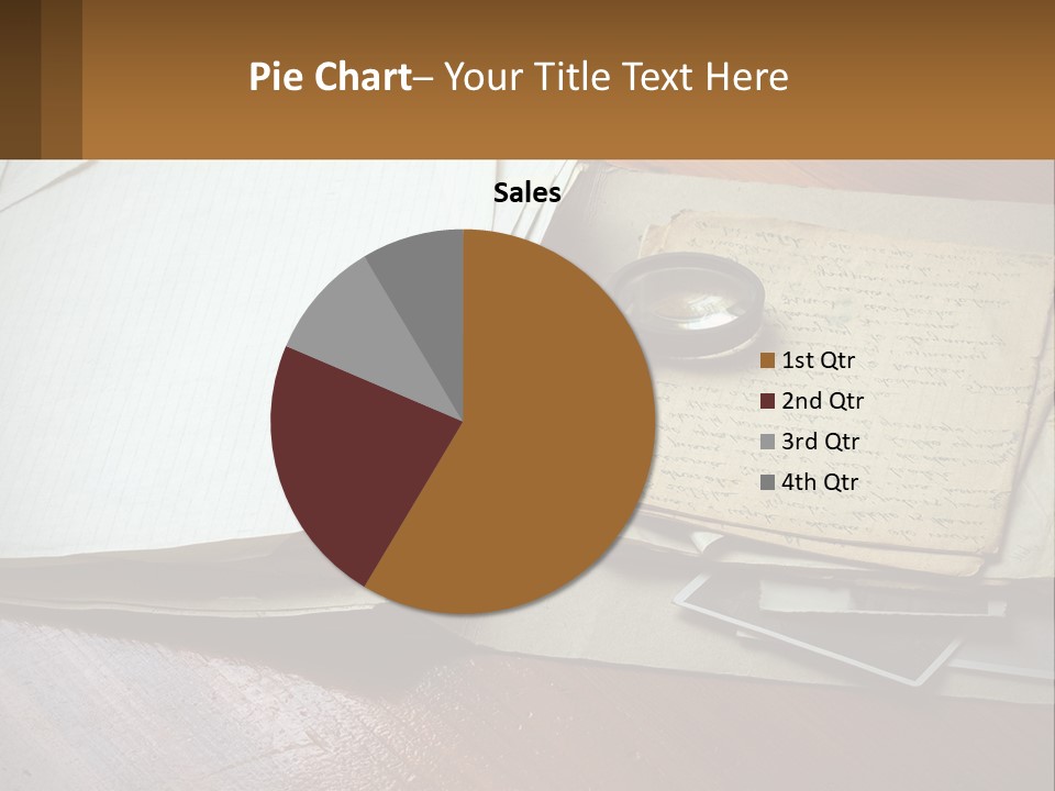 Elderly Old Coast PowerPoint Template