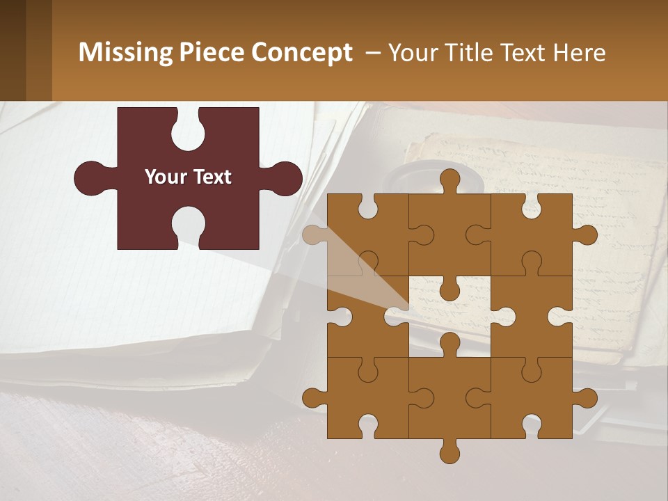 Elderly Old Coast PowerPoint Template