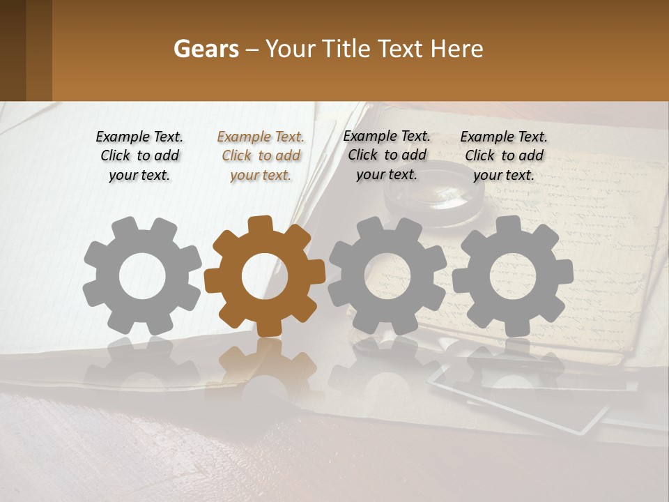 Elderly Old Coast PowerPoint Template