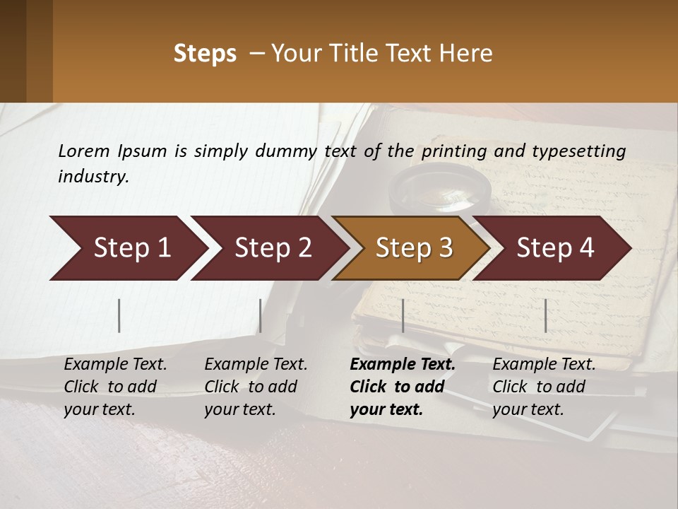 Elderly Old Coast PowerPoint Template