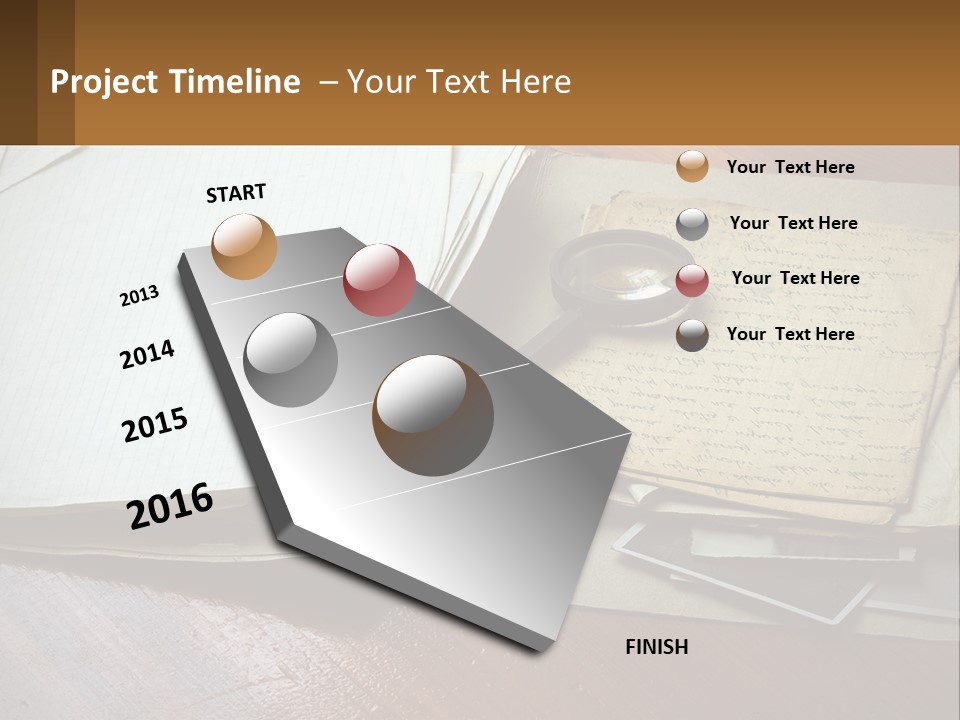 Elderly Old Coast PowerPoint Template
