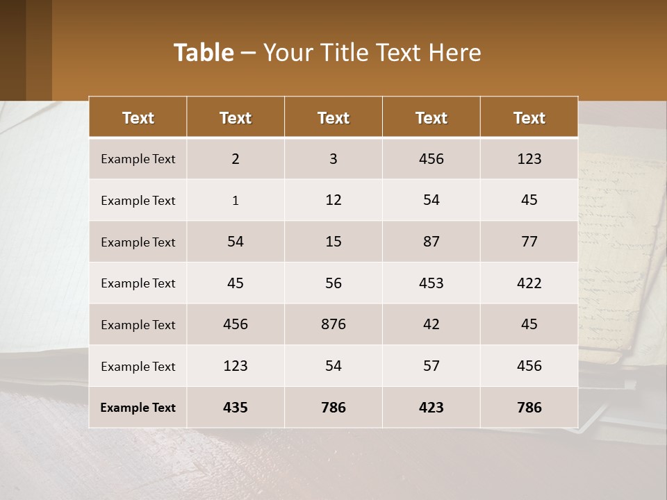 Elderly Old Coast PowerPoint Template