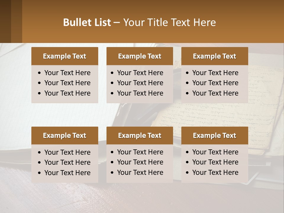 Elderly Old Coast PowerPoint Template