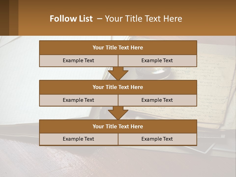 Elderly Old Coast PowerPoint Template