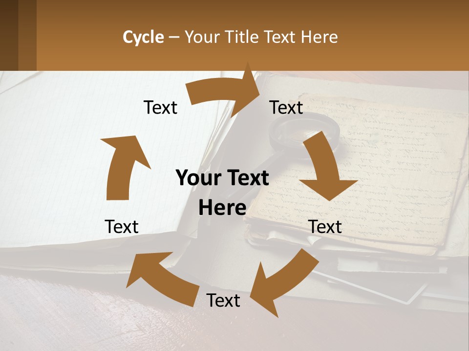 Elderly Old Coast PowerPoint Template