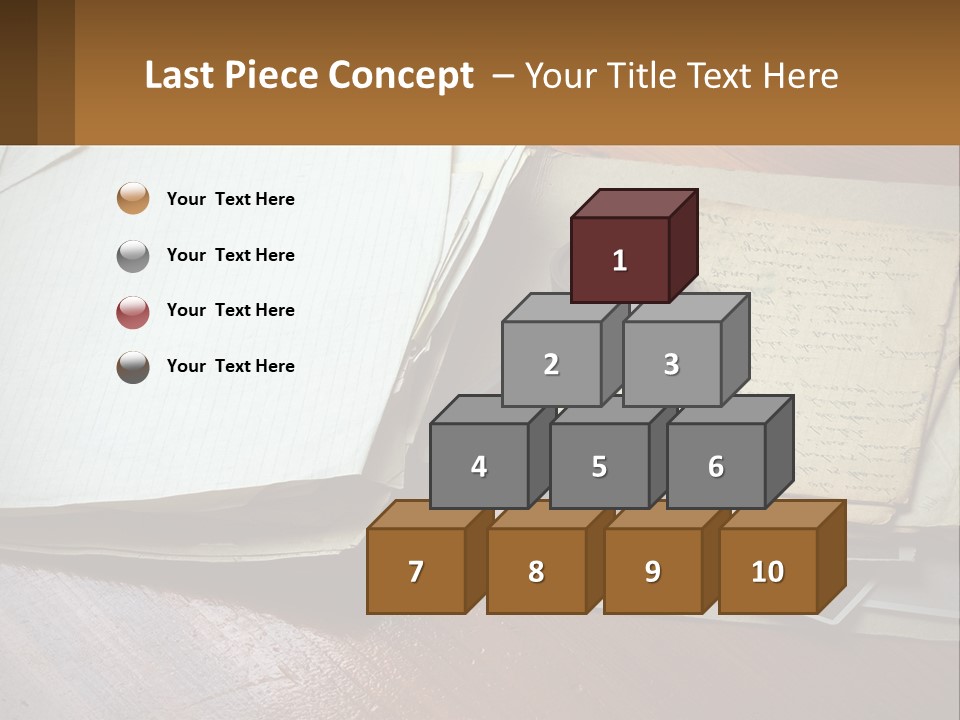 Elderly Old Coast PowerPoint Template