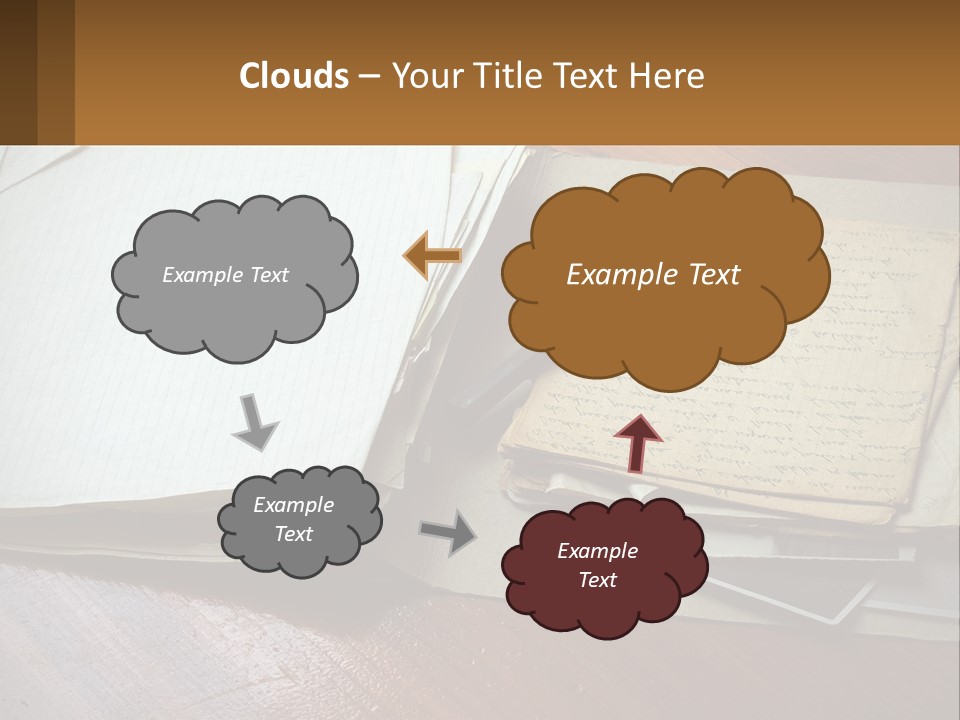 Elderly Old Coast PowerPoint Template