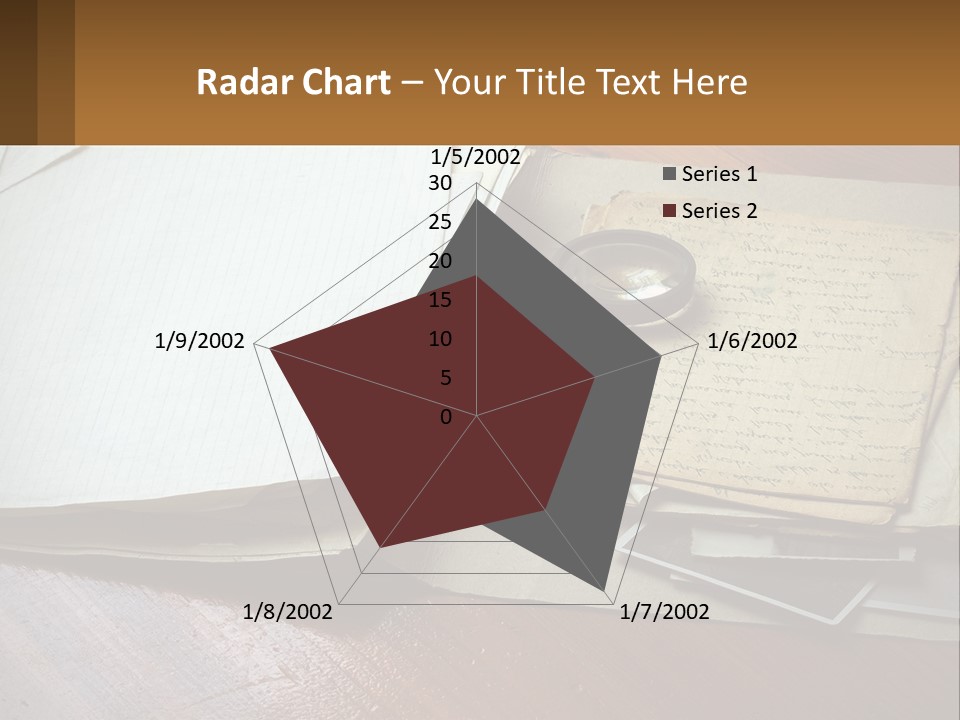 Elderly Old Coast PowerPoint Template