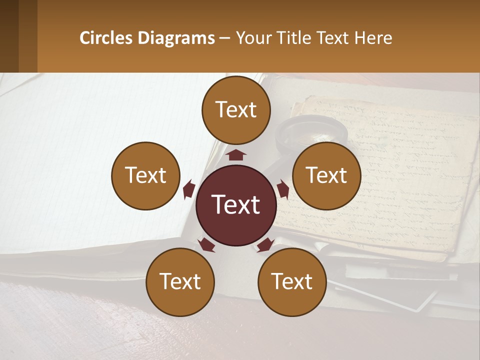 Elderly Old Coast PowerPoint Template