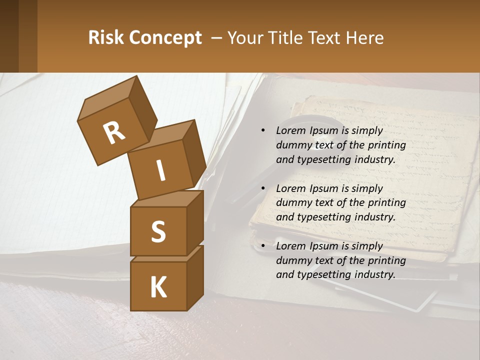 Elderly Old Coast PowerPoint Template