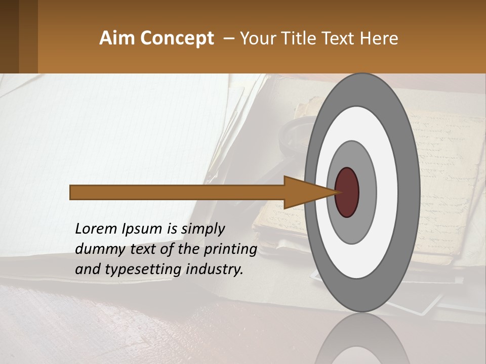 Elderly Old Coast PowerPoint Template