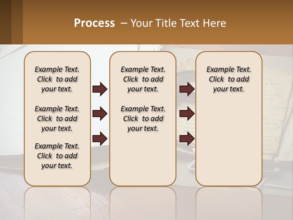 Elderly Old Coast PowerPoint Template