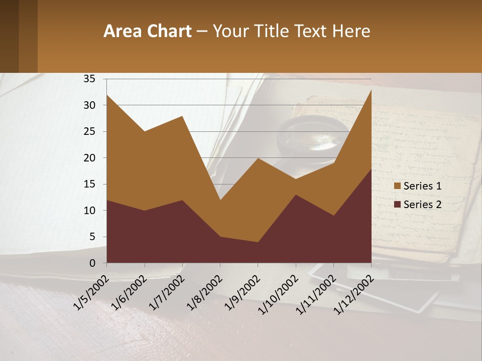 Elderly Old Coast PowerPoint Template