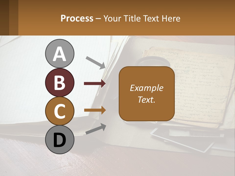 Elderly Old Coast PowerPoint Template
