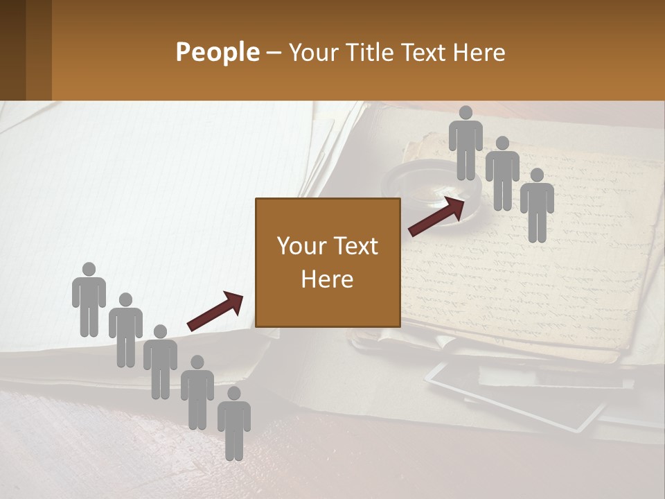 Elderly Old Coast PowerPoint Template