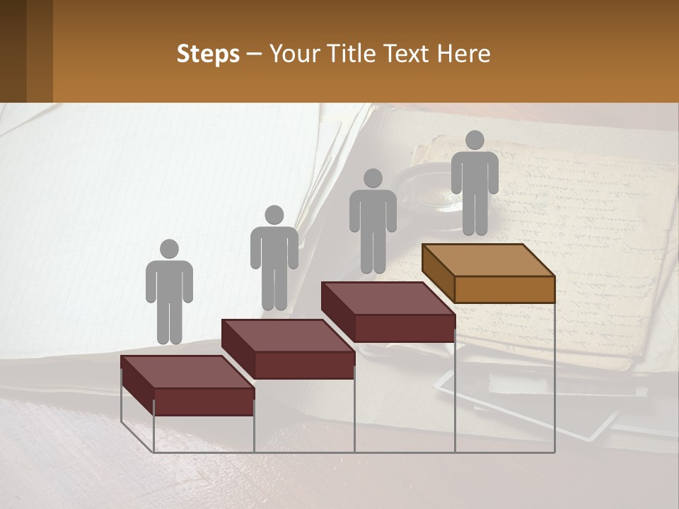 Elderly Old Coast PowerPoint Template