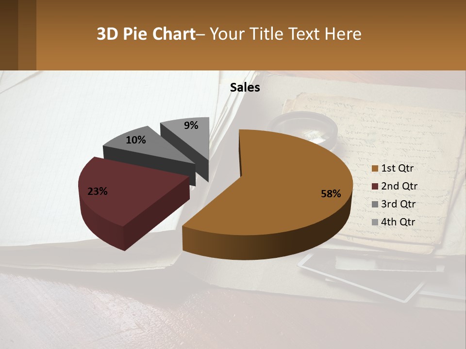 Elderly Old Coast PowerPoint Template