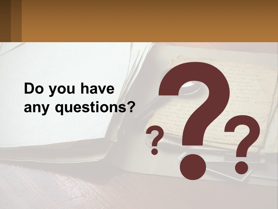 Elderly Old Coast PowerPoint Template