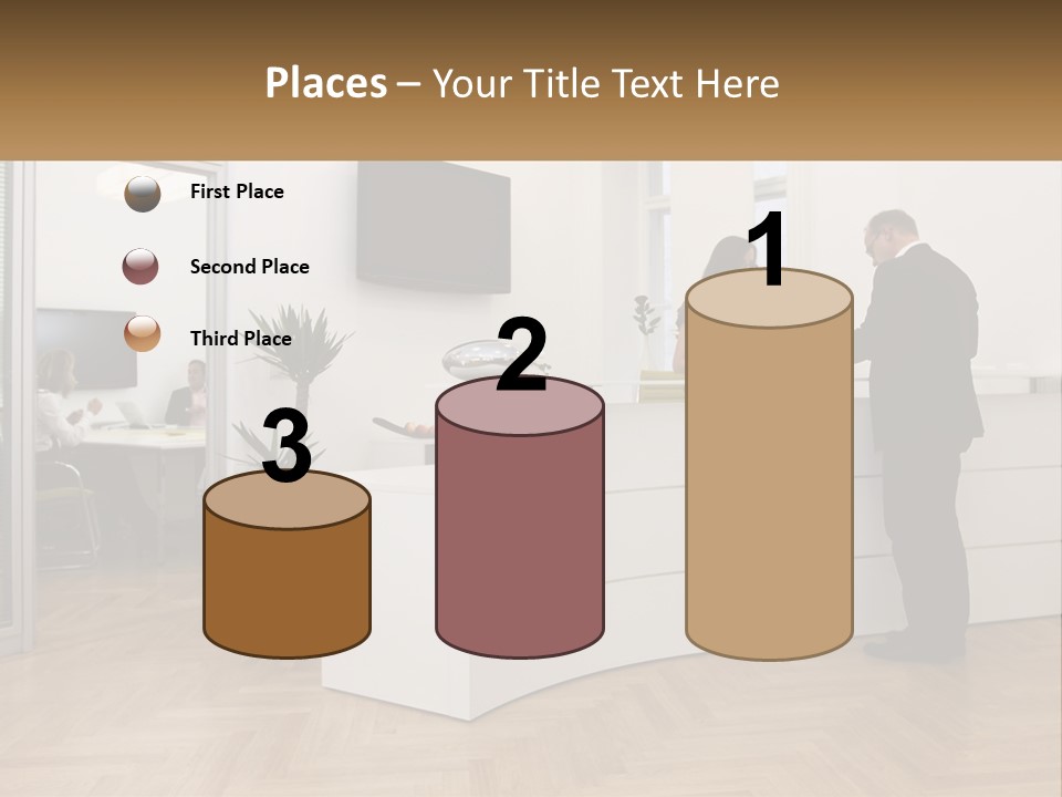Senior Mother Wave PowerPoint Template