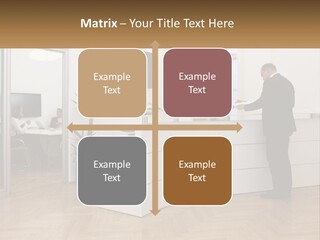 Senior Mother Wave PowerPoint Template