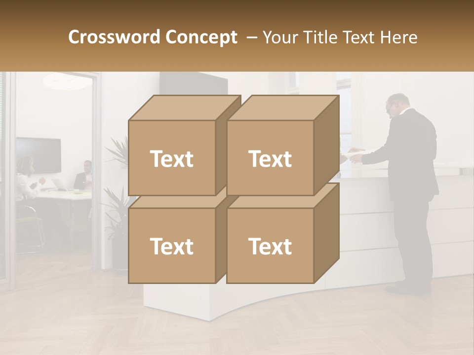 Senior Mother Wave PowerPoint Template