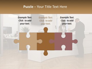 Senior Mother Wave PowerPoint Template