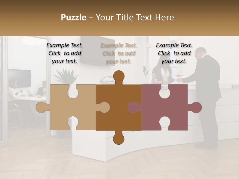 Senior Mother Wave PowerPoint Template