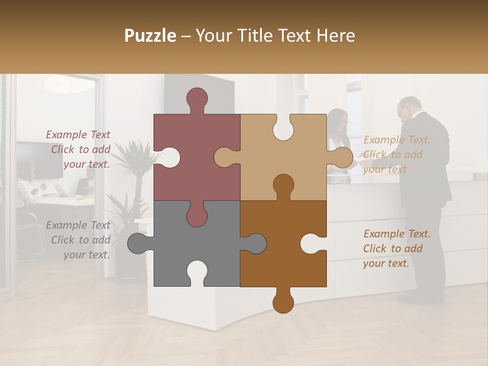 Senior Mother Wave PowerPoint Template