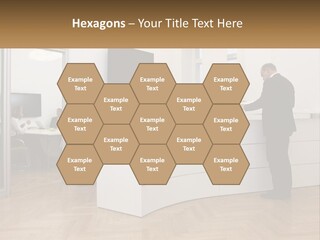 Senior Mother Wave PowerPoint Template