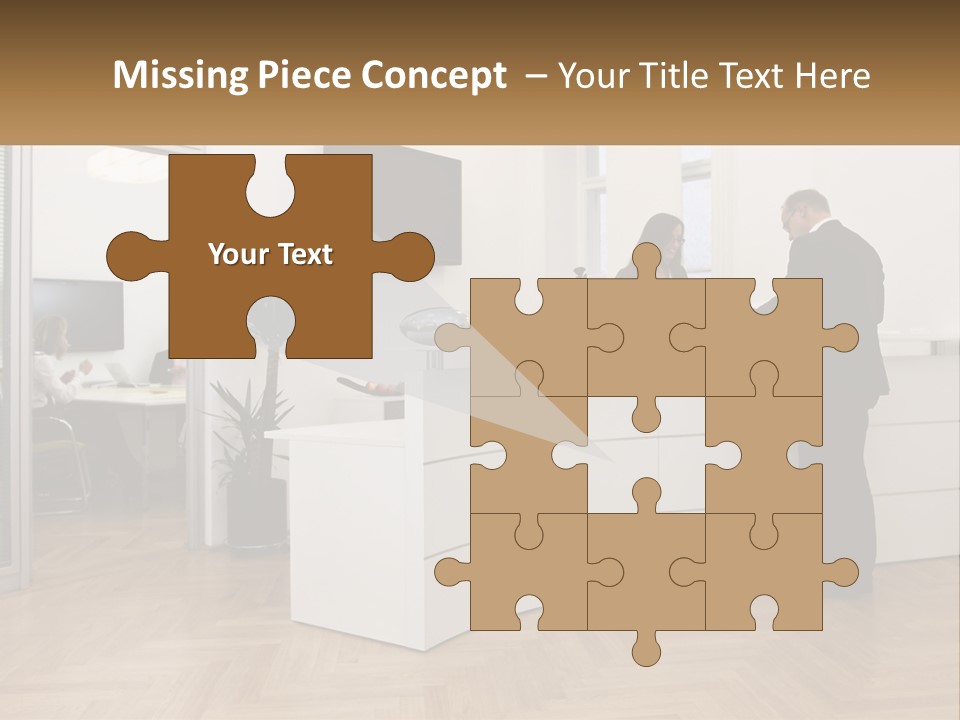 Senior Mother Wave PowerPoint Template