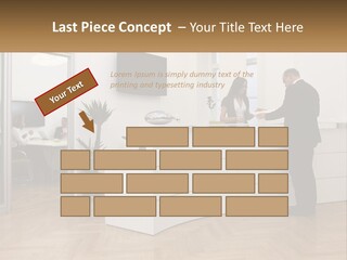 Senior Mother Wave PowerPoint Template