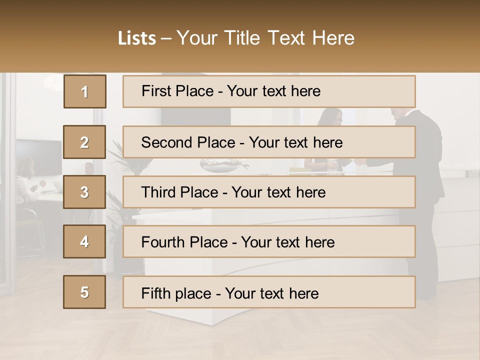 Senior Mother Wave PowerPoint Template