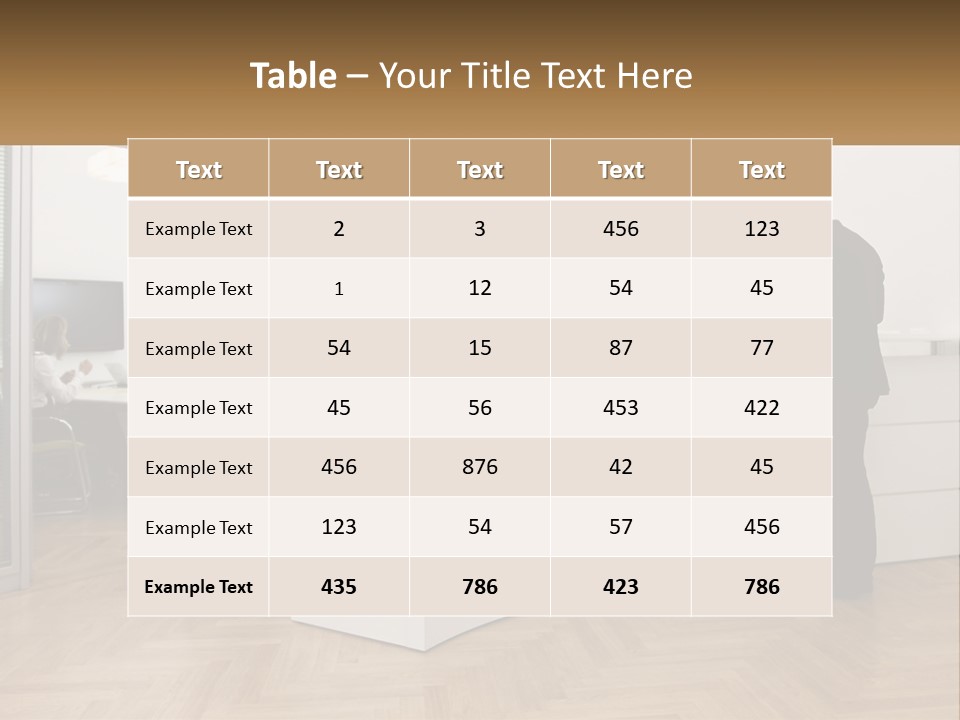 Senior Mother Wave PowerPoint Template