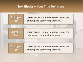 Senior Mother Wave PowerPoint Template