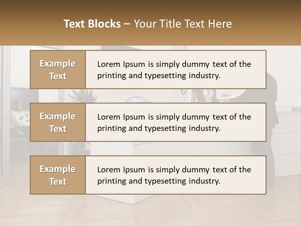 Senior Mother Wave PowerPoint Template