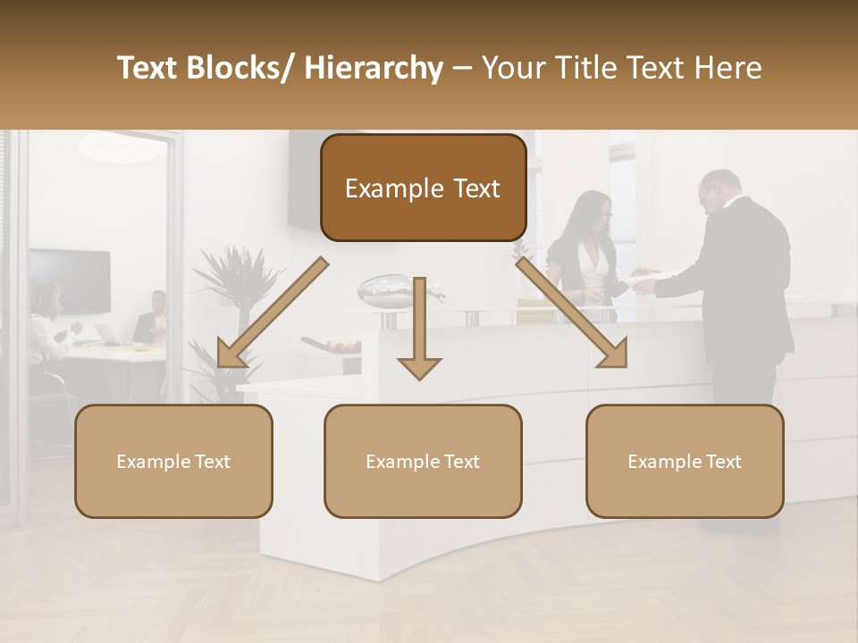 Senior Mother Wave PowerPoint Template