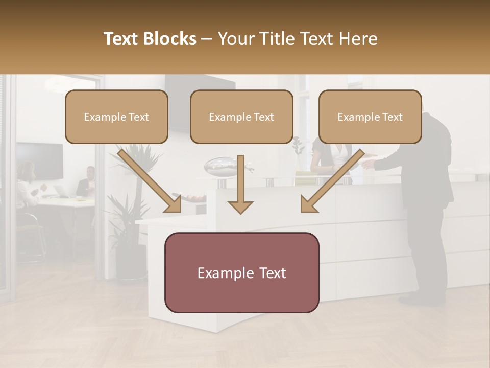 Senior Mother Wave PowerPoint Template