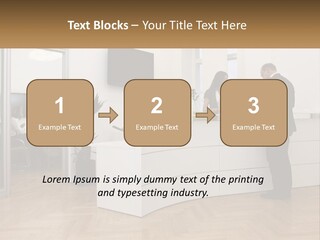 Senior Mother Wave PowerPoint Template