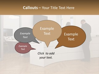 Senior Mother Wave PowerPoint Template
