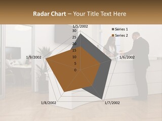 Senior Mother Wave PowerPoint Template