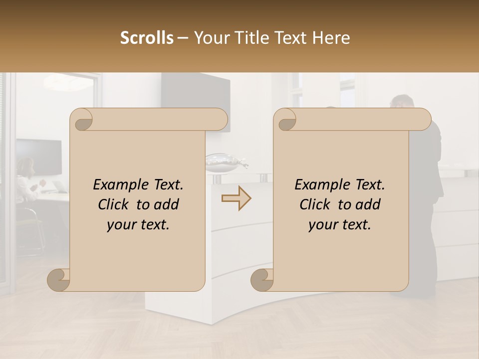 Senior Mother Wave PowerPoint Template