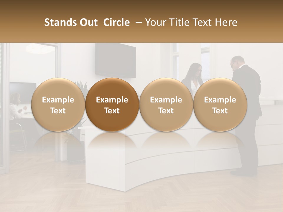 Senior Mother Wave PowerPoint Template