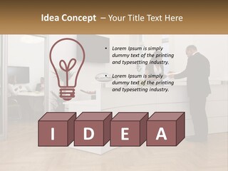 Senior Mother Wave PowerPoint Template