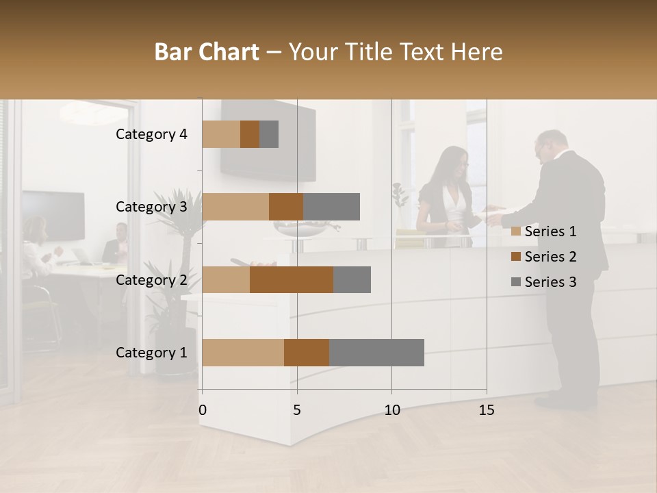 Senior Mother Wave PowerPoint Template